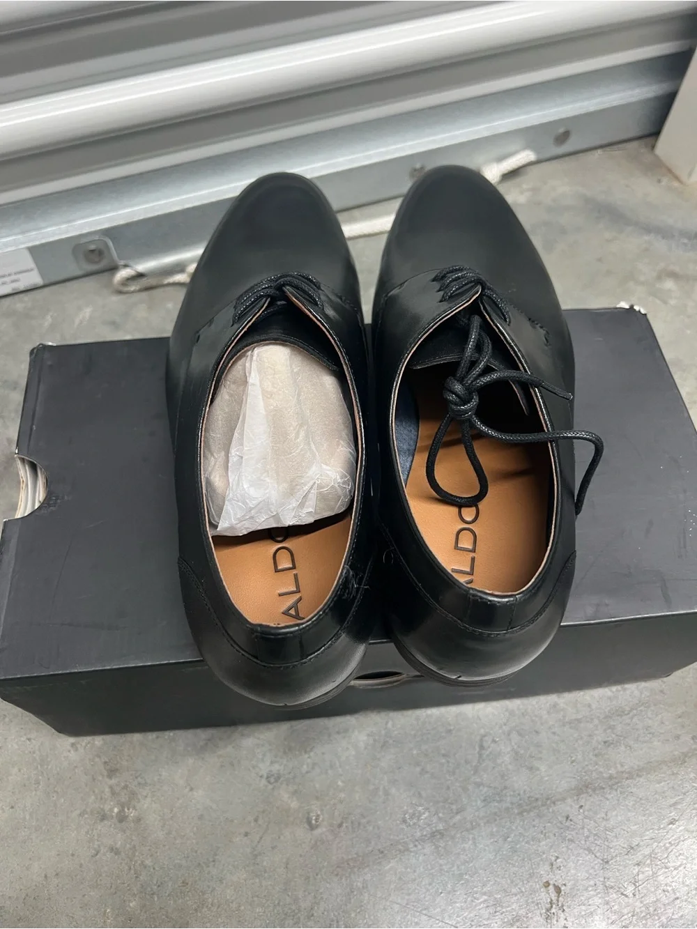 Aldo Men's Black Dress Shoes